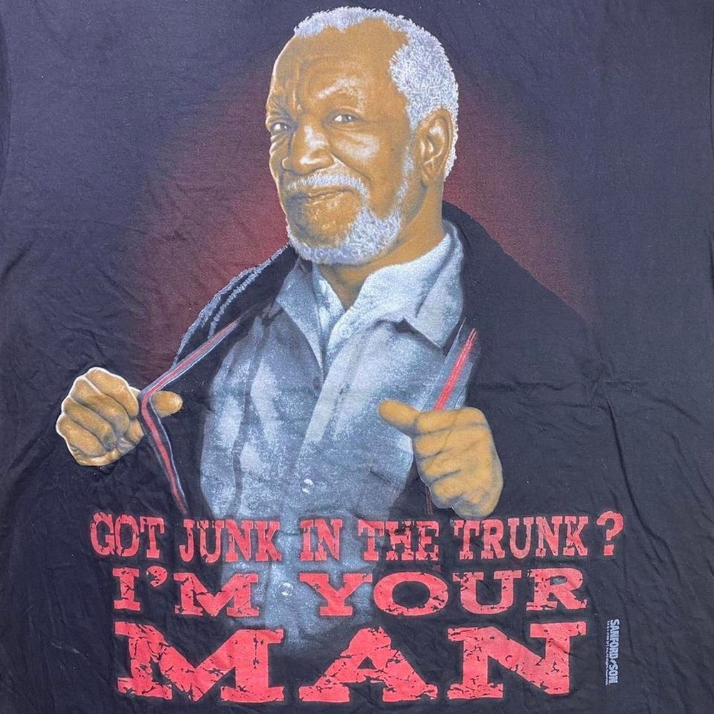 2000s Sanford and Son rap shirt